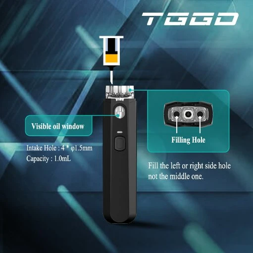 Free Sample Available Preheating Function D8/D9/D10 CB-D Disposable/Chargeable Vape Pen