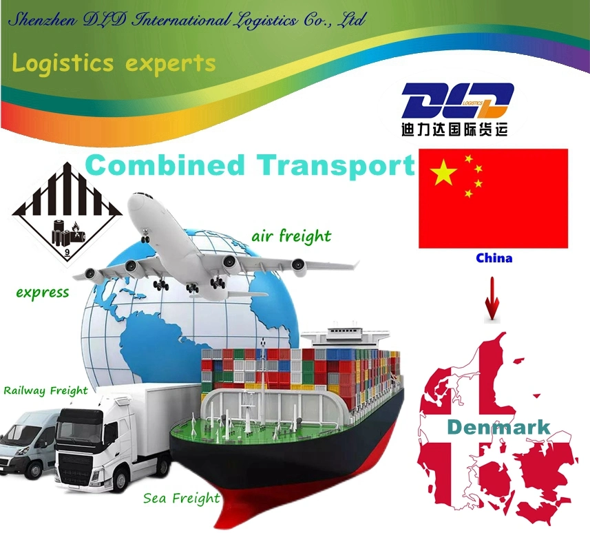 China/agente de carga Air Freight/Express/FCL LCL Envío de Shenzhen y Hong Kong a Dinamarca
