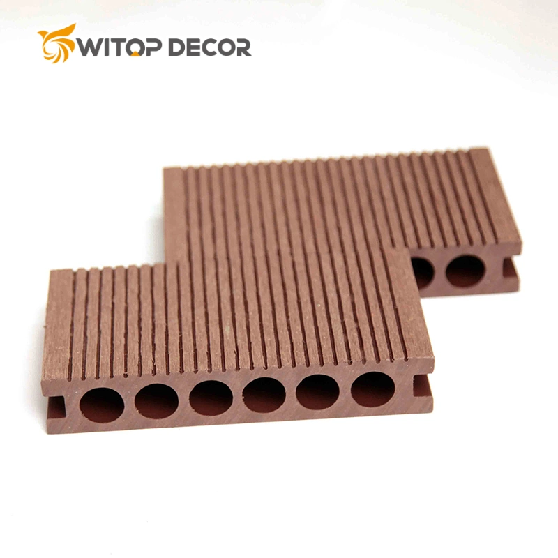 Modern Design Wholesale/Supplier WPC Composite Decking Wood Grain Garden Park Decoration Decking Outdoor Engineered Flooring