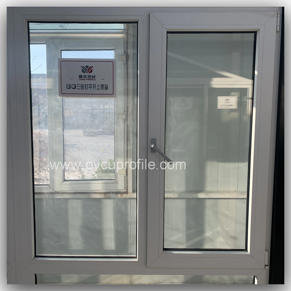 Dual Panes UPVC Double Glass Window