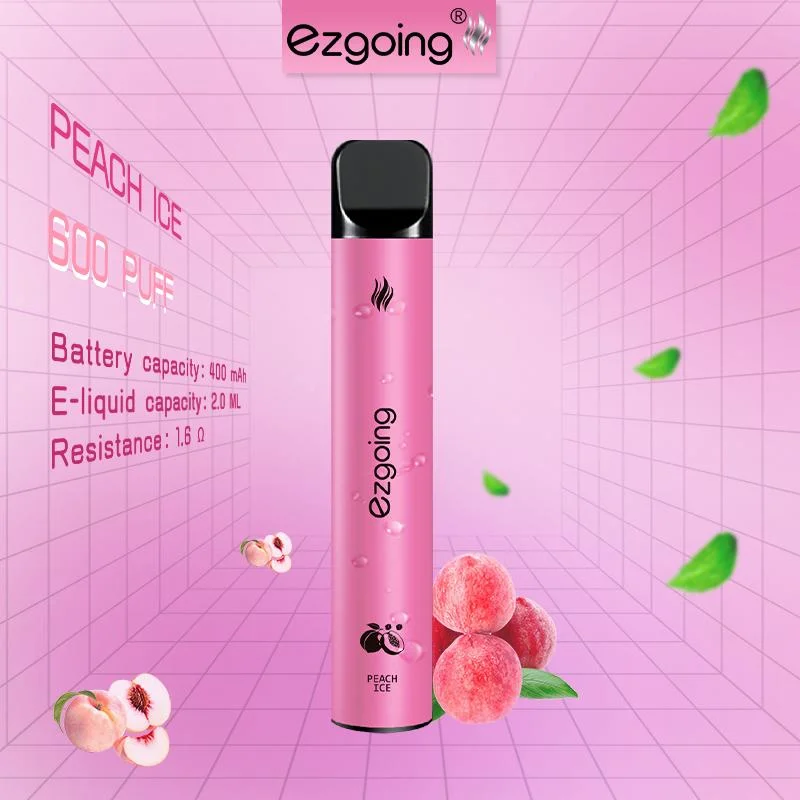 Wholesale/Supplier Price of Ezgoing 600 Puffs New Grap Ice More Flavors in 2023 Vape Pen Puff Bar Vape