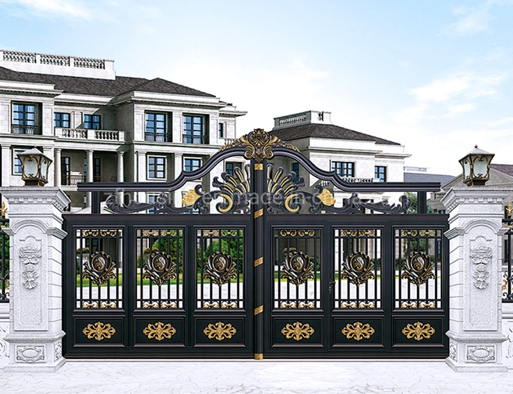 Customized Attractive Aluminum House Main Gate Design for Villa or School