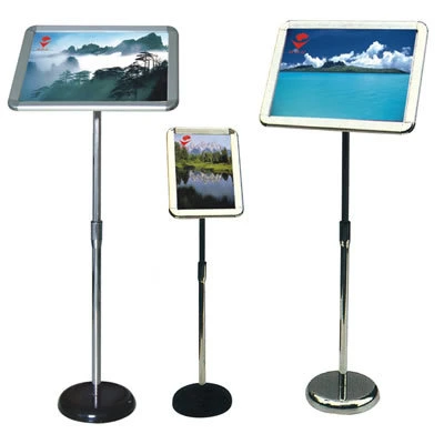 Adjustable Aluminium Outdoor Snap Frame Advertising Poster Board Stand