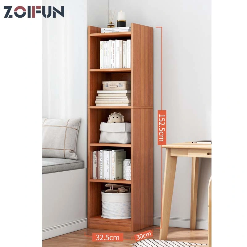 Wall Corner Shelf Storage Rack Metal Book Shelf Cabinet Furniture Bookshelf Library Bookcases