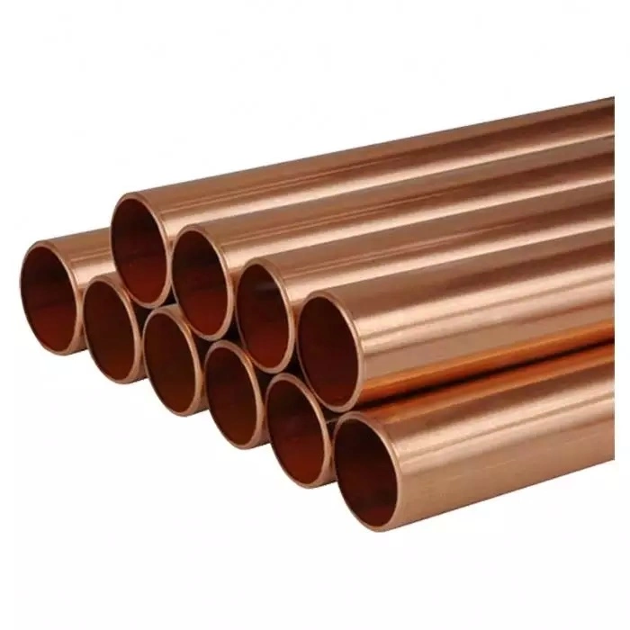 Melhor preço AC tubo de cobre 3 / 8 " 15m (50FT) / rolo C1220 Preço de venda do tamanho do tubo rectangular T2