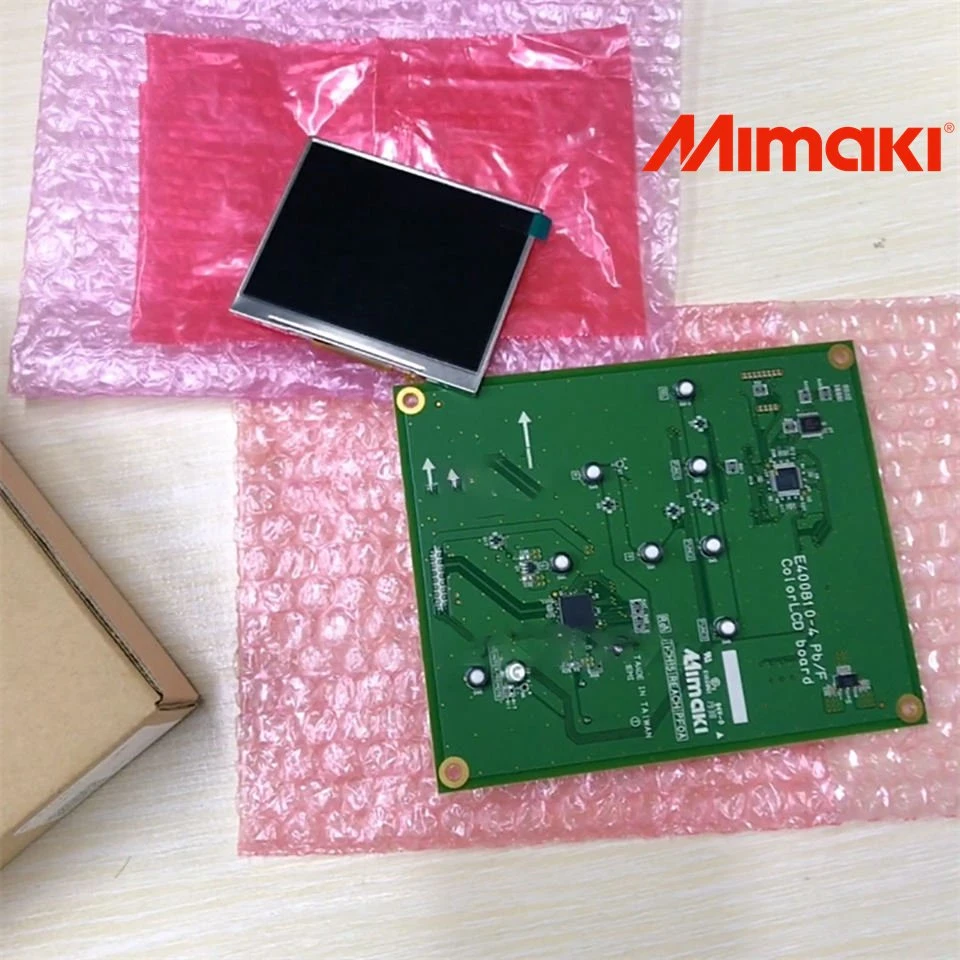 Original Mimaki Jv300/150 Display Panel Board LCD pour Mimaki Jv300 Jv150 Cjv300 Cjv150 PCB Assy Color LCD -E107610 Display Panel Board