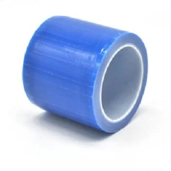 غشاء حماية لاصق أزرق PE لسطح الألومنيوم بوليثيلين لوحة جدار حماية من الأسطوانات من الألومنيوم