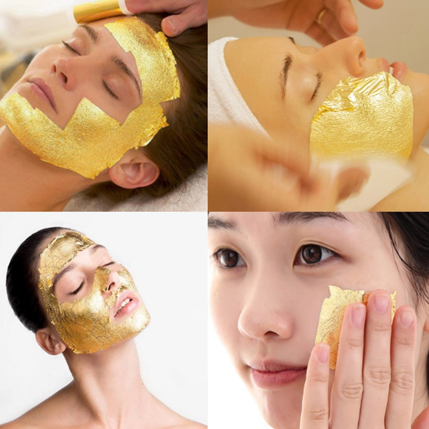 Gold Therapy Gold Foil Face Mask Whitening and Anti-Aging Skin Care for Salon