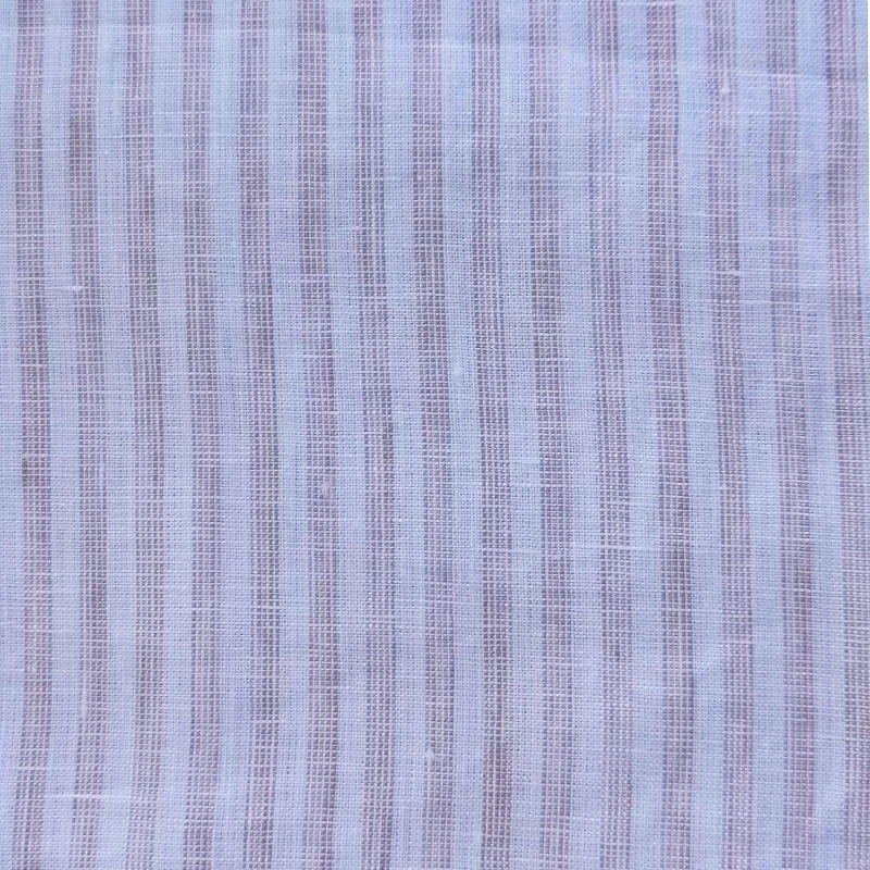 Hot Sales Factory Supplier L/C 20*20 lin coton mélange de lin Fil de tissu teint pour les vêtements