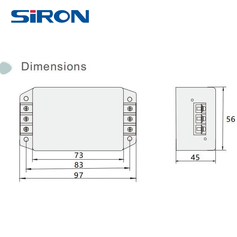 Siron T073-20 Single-Phase Two-Stage Filter