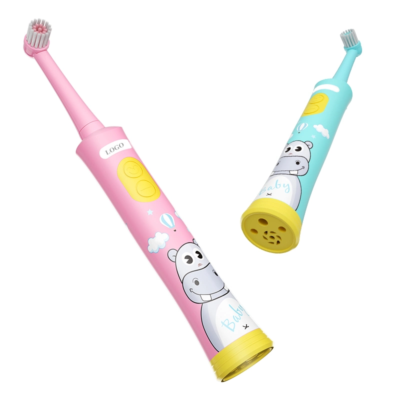 FDA Certification Eco-Friendly Rechargeable Rotating Kids Electric Toothbrush with Music