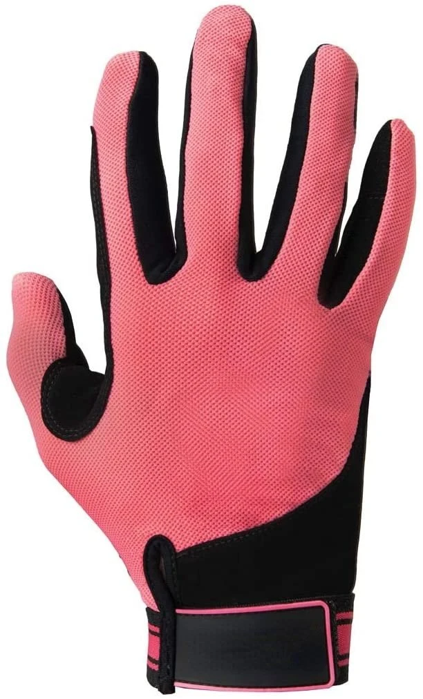 Perfect Fit Glove Mesh-Coral Space Dye 5 Riding Mitts