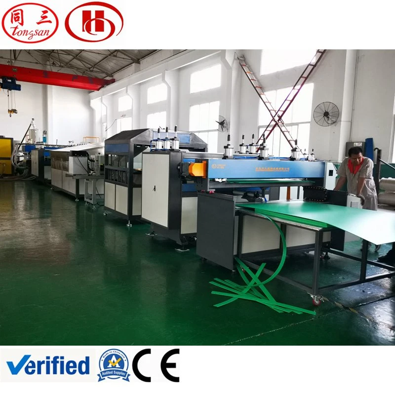 PP Corrugated Sheet Die Cutting Machine Making Corrugated Box