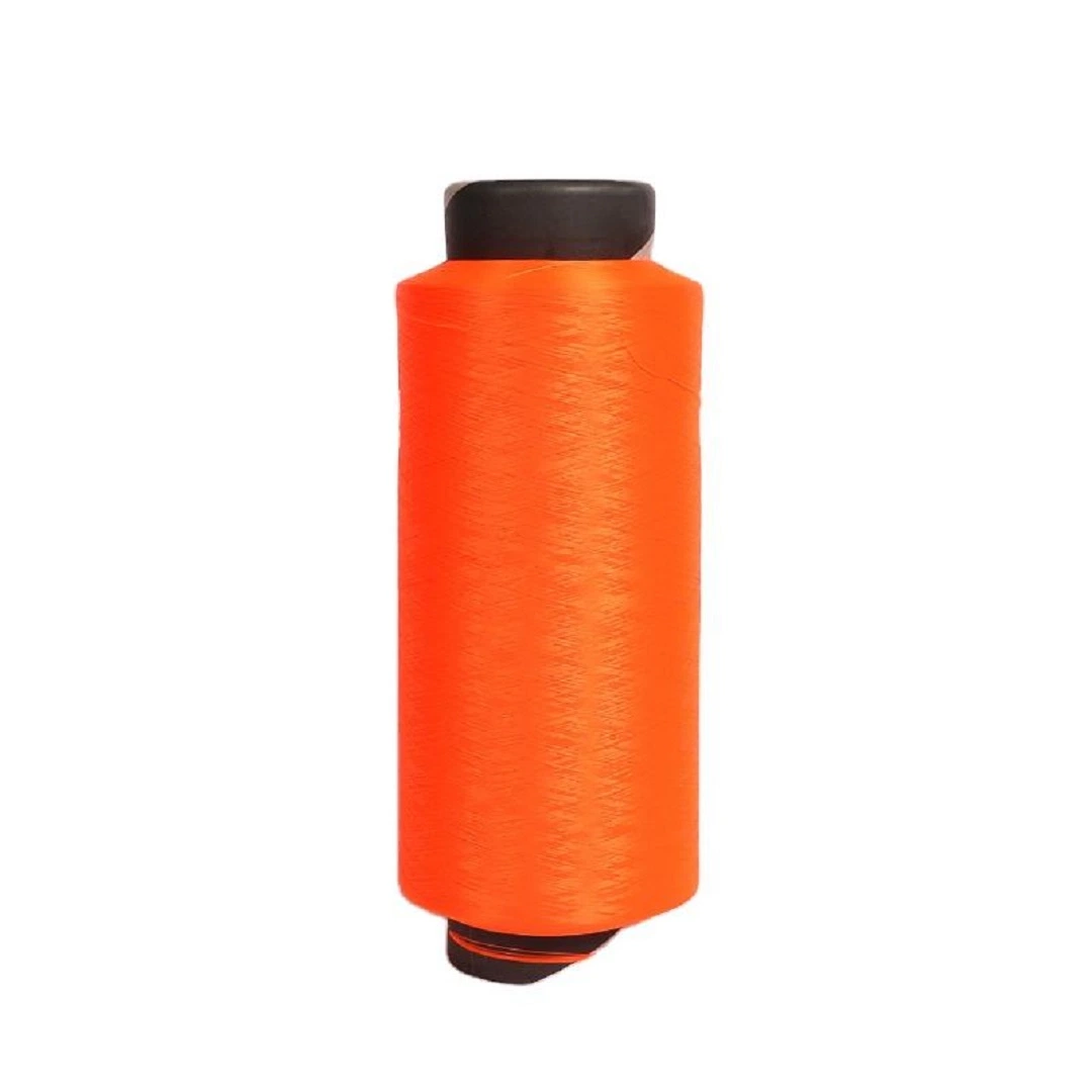 150d/144f Dope Dyed Color Polyester DTY Filament Yarn