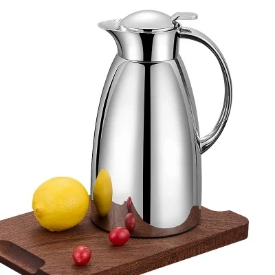 Wholesale/Supplier 2L Vacuum Thermos Tea Coffee Pot Carafe Turkish Arabic Dallah Tea Pot