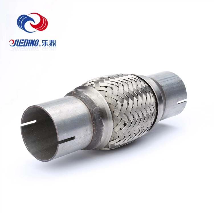 2.5 Inch Diameter Exhaust Braided Inner Flex Extension Pipe Connector Tube