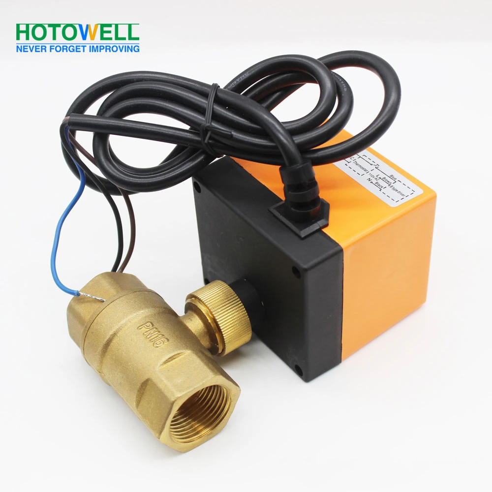 2/3 Way on/off Electric Motorized Brass Ball Valve