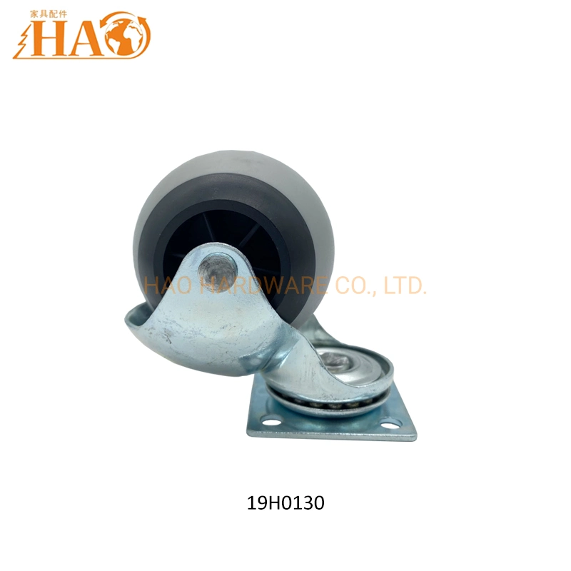 Furniture Hardware Hot Selling Industrial Furniture Wheels TPR Ball Castor