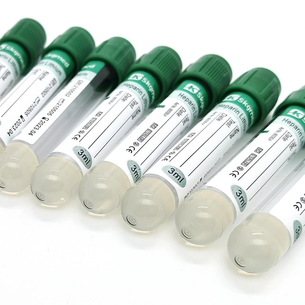 Lithium Heparin Separate Gel Blood Collection Tube Plasma High quality/High cost performance 