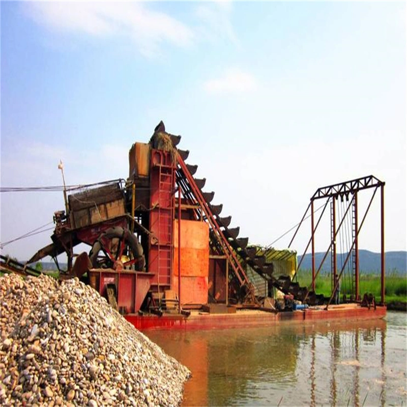 Marine Steel Plate Made River Mining Dredging for River Gold