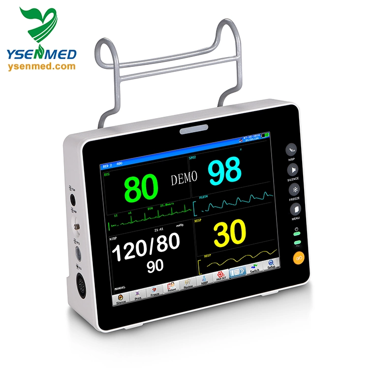 Yspm60b Medical Hospital 6 Parameters Multi Parameter Patient Monitor