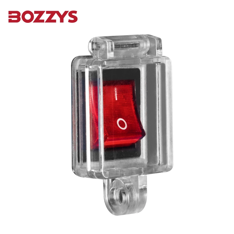 Transparent Push Button Safety Cover Lockout Suitable for Industrial Electrical Switch Lockout