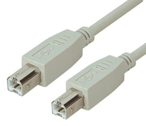 High quality/High cost performance  USB 2.0 Type B Male to Type B Male Cable