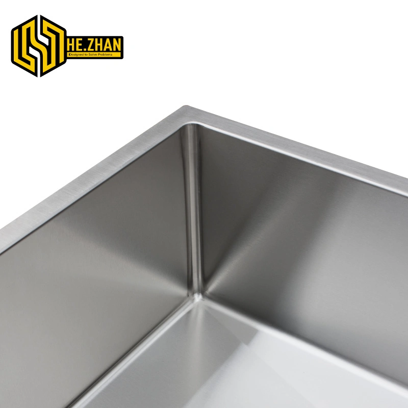 304 lavatório inferior em aço inoxidável artesanal - especificação múltipla elevada Qualidade do dissipador de cozinha do fabricante