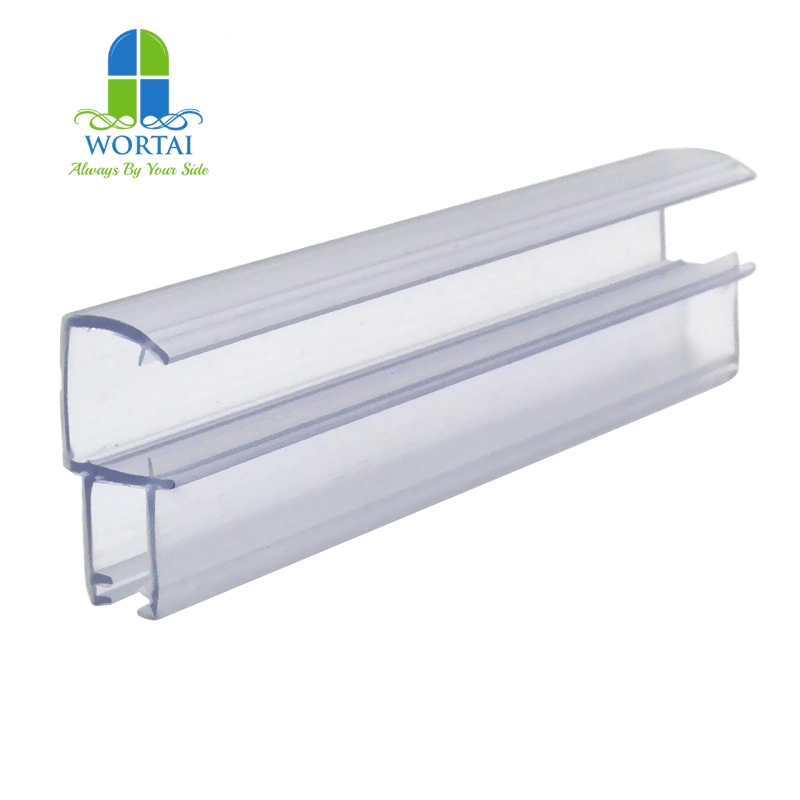 Frameless Glass Shower Door Seal Customized Plastic Seal Strip