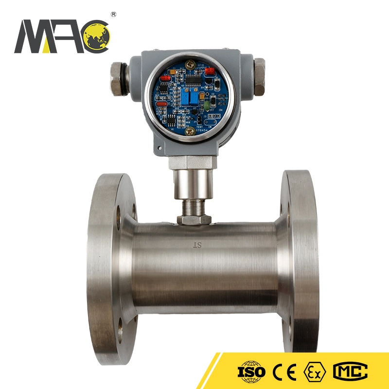 Digital LCD Disaply Diesel Fuel Flow Meter Turbine Flowmeter Pulse Output