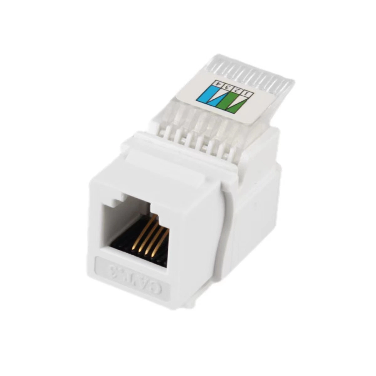 Cat3 RJ11 Teléfono Keystone Jack 4p4c Jack modular la voz del teléfono