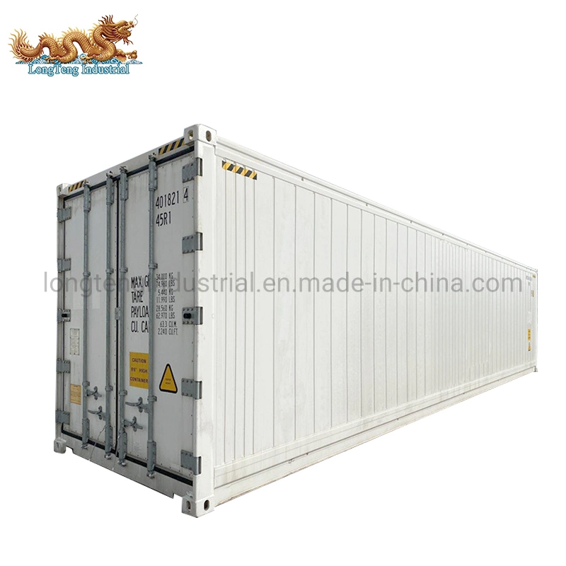 Pallet Wide 40ft High Cube Reefer Container Precio