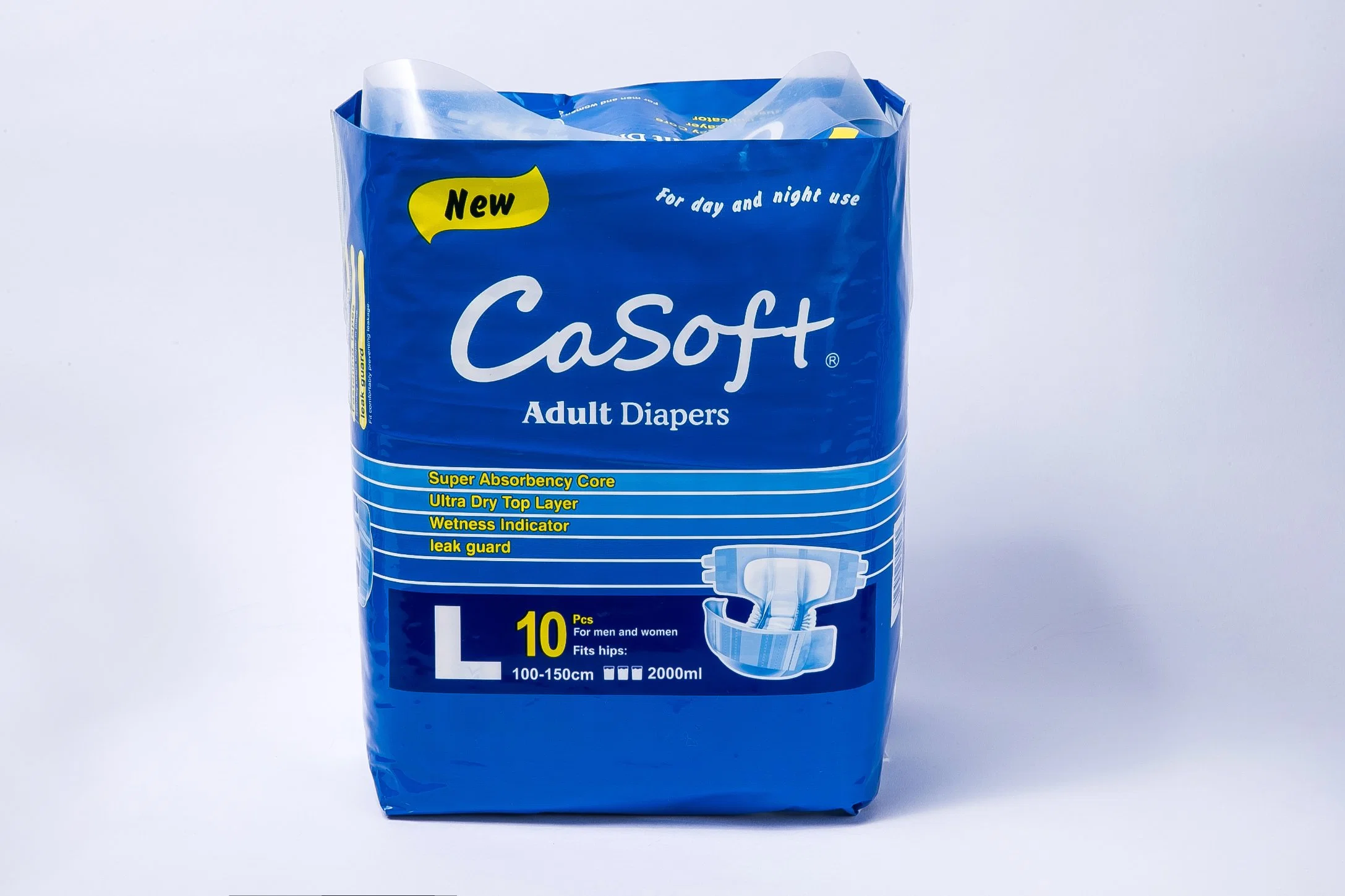 Disposable Adult Diaper Manufacturer for Elderly Old People Cheap Wholesale Price Free Sample Hospital Senior Ultra Soft