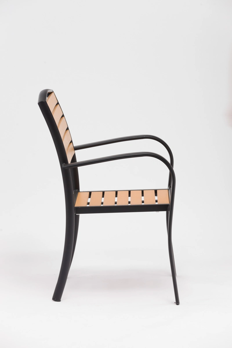 High Class Plastic Wood Aluminum Chair