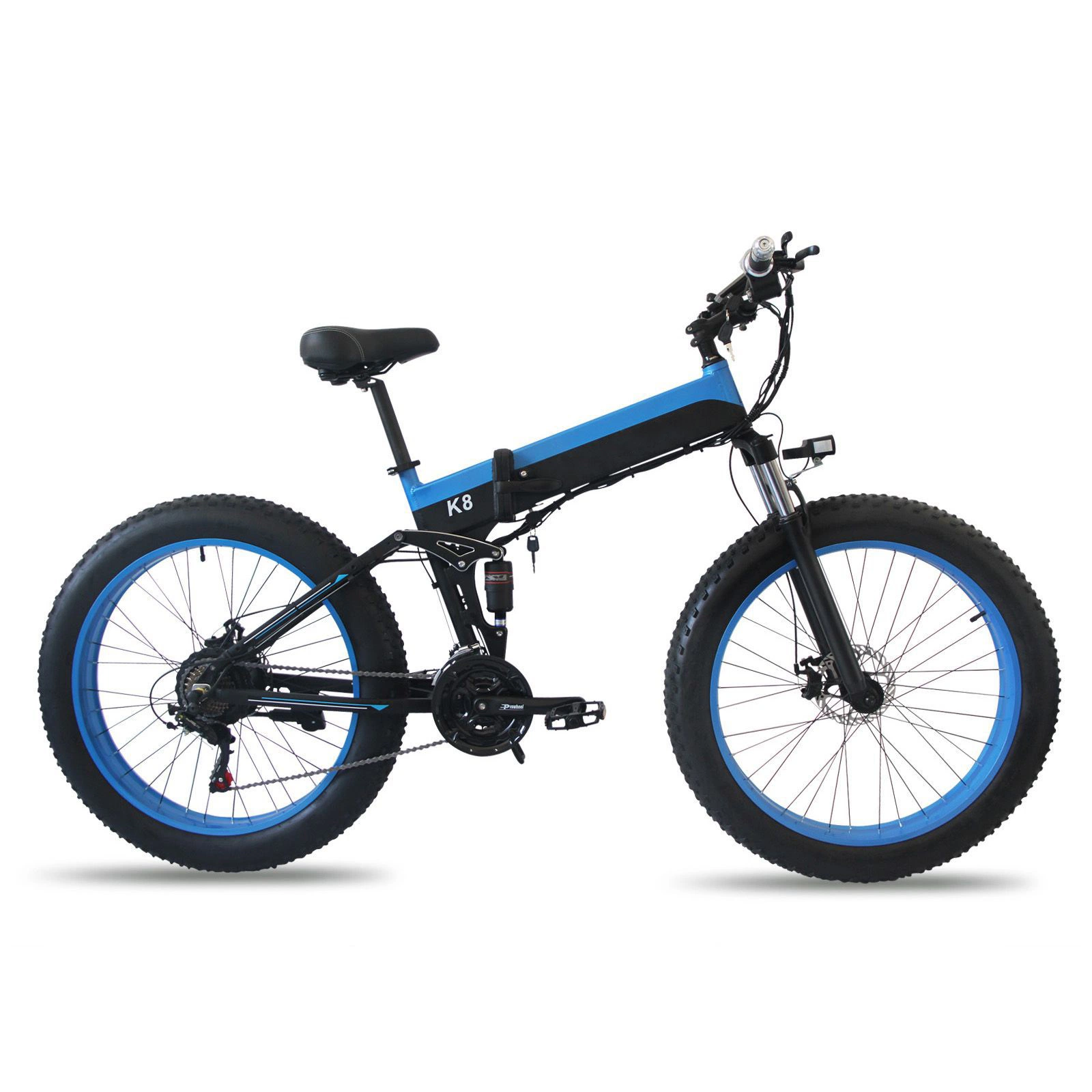 26" Elektro-Faltrad Elektro-City-Bike Mountainbike mit 350W/500W Brushless Disc Brake E Bike