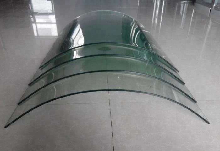 Clear Tempered Curved Bend Glass for Glass Shower Door