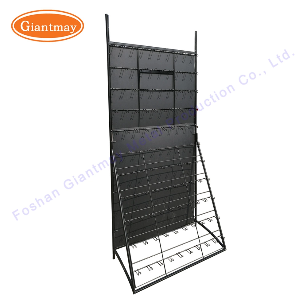 Supermercado ligero gancho de metal colgante de semillas de la pantalla de almacenamiento Rack Stands