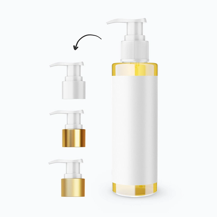 Nachfüllbare Flaschen 150ml Flaschen für Kunststoffpumpen Siebdruck-Pump Sprayer Kosmetische Verpackung Körperpflege