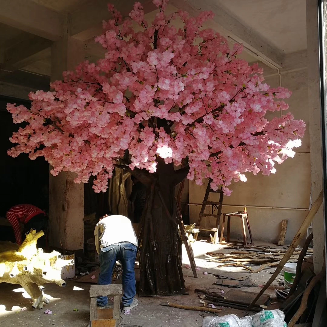 Outdoor Indoor Artificial Cherry Blossom Tree Wholesale/Supplier Artificial Cherry Blossom Tree Flower