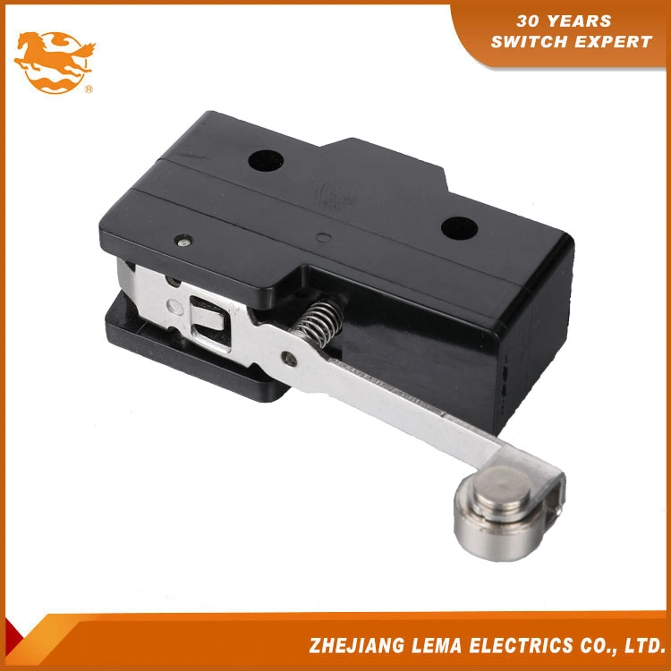 Lema Short Hinge Metal Roller Lever CE Approvals Lz15-Gw22m-B Micro Switch