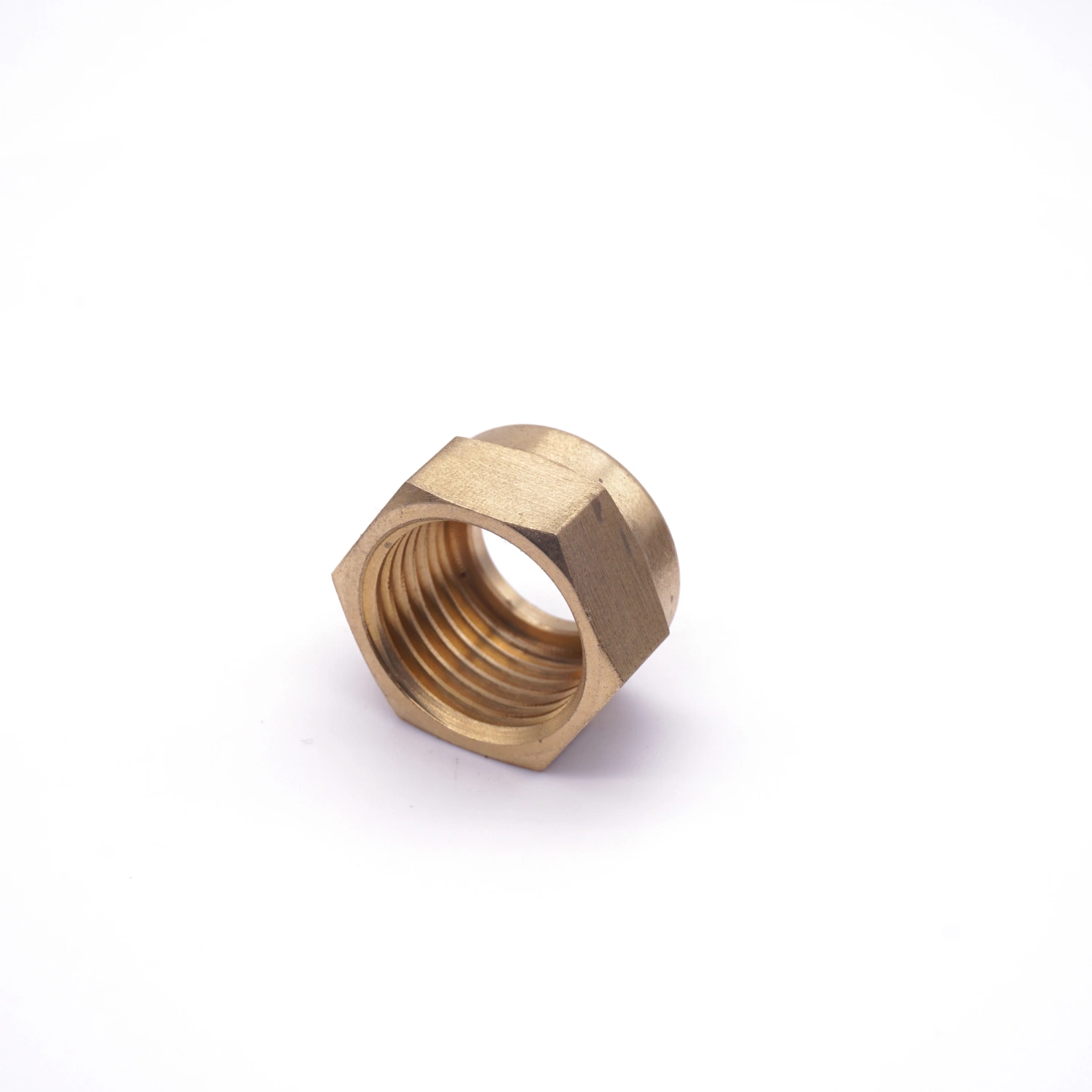 Customized High-Precision Brass Hex Nut Fitting with Passivate