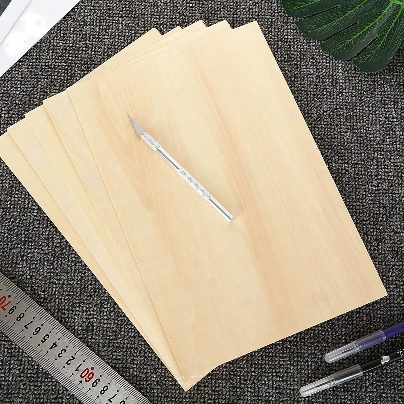 Factory Price Unfinished Custom Wood Wooden MDF Plywood Products for School Crafts DIY Art Project, Painting Decorate