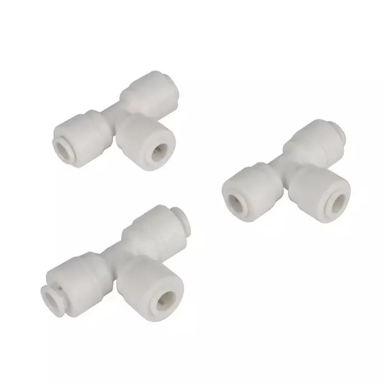 6mm Pneumatic Connectors Hose Quick Connectors Misting Nozzle Connector Tee Fittings