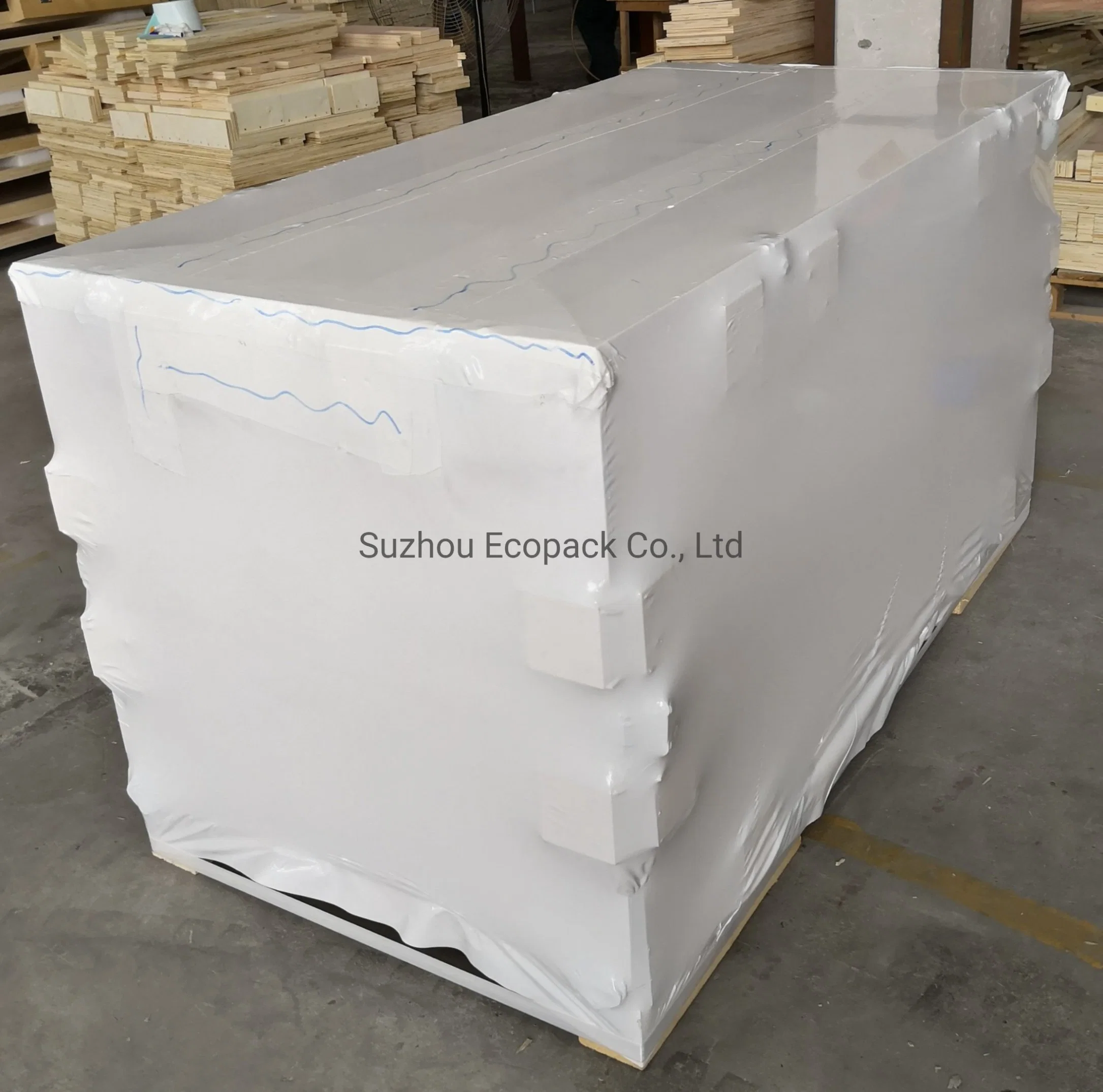 Heavy Duty Flame Retardant White Shrink Film for Building Scalffonding Construction Boat and Machine