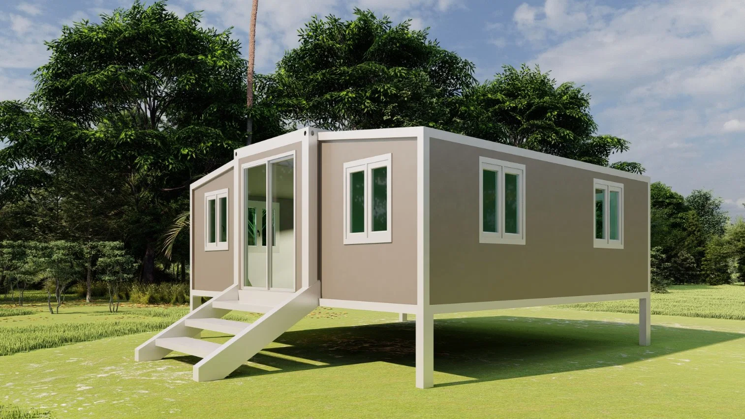 Ready Made Portable/China Modular Home Fold/Foldable/Folding/Expandable/Prefab/Container House Price for Living/Home/Mobile