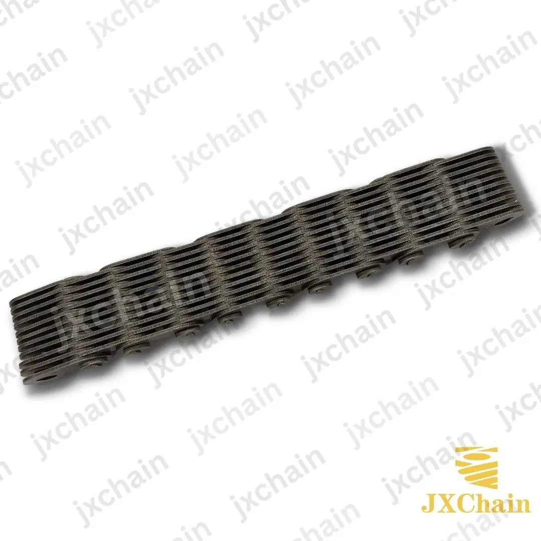 Qlv6112 Hv Rpv 12 3/2 Pitch 38.1 Centre Guide Steel Industrial Power Transmission Silent Chain