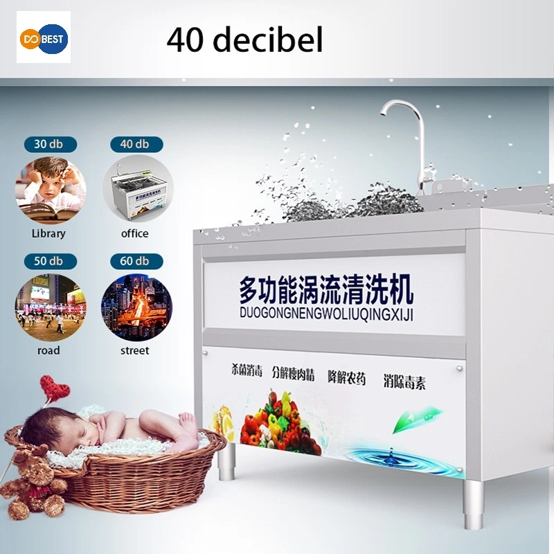 Оозономойка для овощной и фруктовой/китайской фабрики Guangzhou Vegetable Washer Стиральная машина для ресторана Lavadora De Verduras