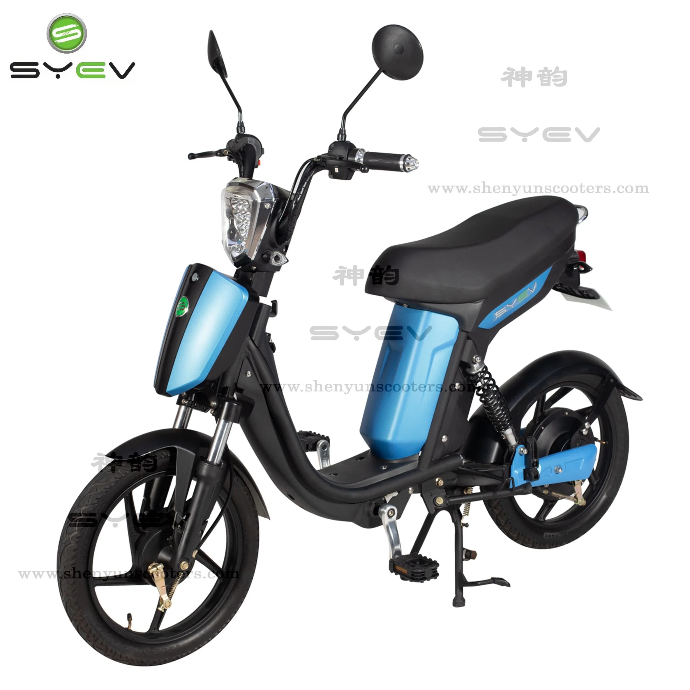 Уникально разработанный популярной серии электрический велосипед скутер с педали тормоза 350 Вт с низкой скоростью 32км/ч