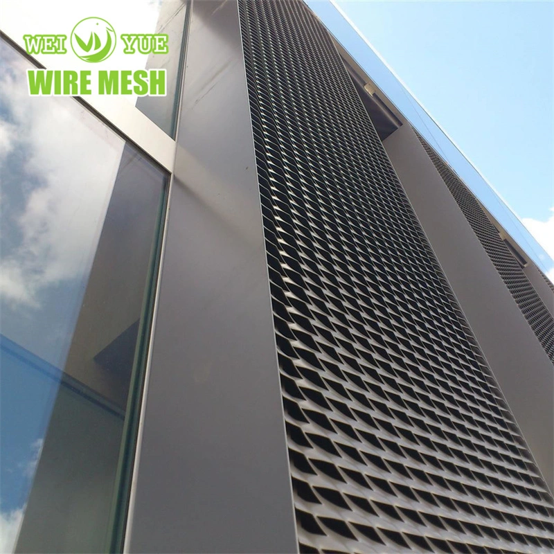 China Manufacturer Diamond Wire Mesh Raised Expanded Sheet Metal