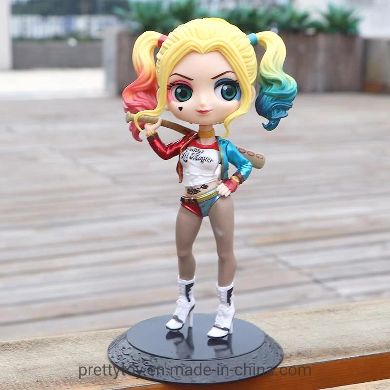 PVC Yuantou Factory Custom Small Evil Female Image Hand Do